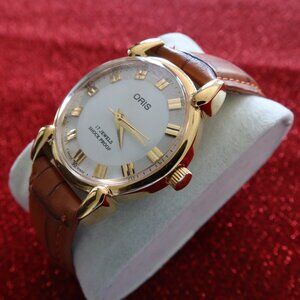 Vintage Oris AM044 Swiss-made, professionally refurbished: 17‑Jewel Manual Wind